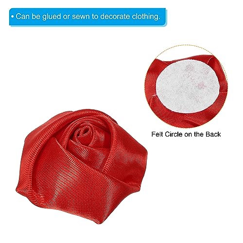 PATIKIL 1.6" Satin Ribbon Roses - Image 4