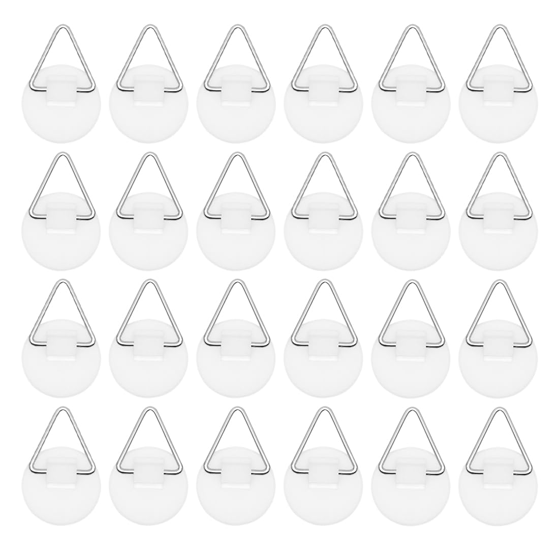 24 Ganci Autoadesivi Invisibili Per Piatti E Quadri - Forte Adesione, Facili Da Applicare - Foto 6