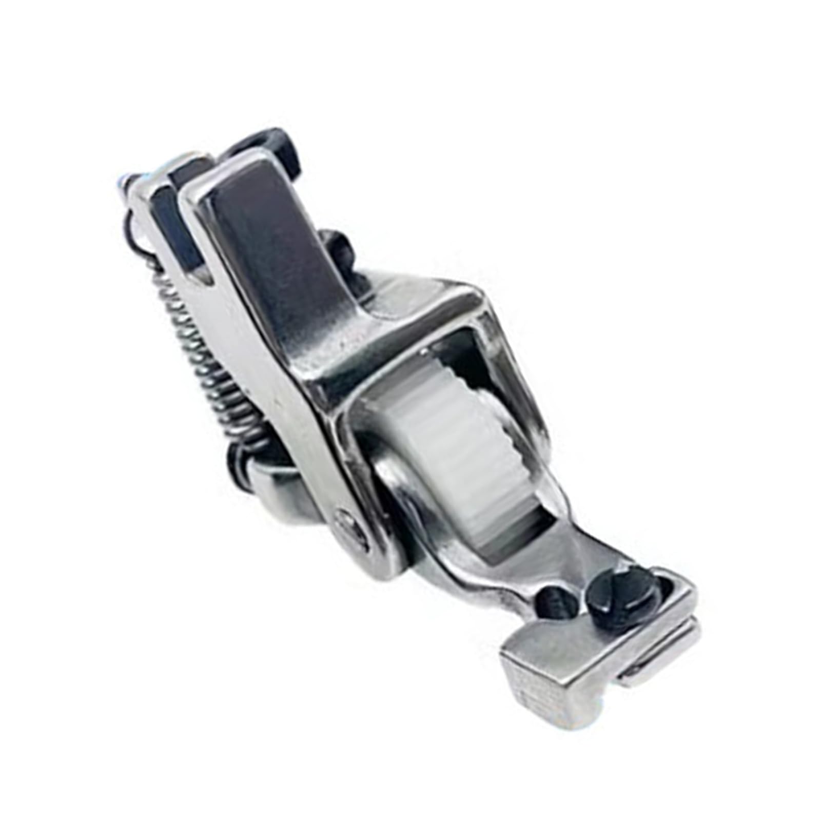 Professional Invisible Zippers Presser Foot Attachment for Flatbed Sewing Machine Adjustable Steel Roller Sewing Machine