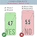 Gruichi iPhone 7 Plus Case, iPhone 8 Plus Case, Crystal Clear Case, Shock Absorption Technology TPU Bumper Hard Back Cover Case for Apple iPhone 7 Plus / iPhone 8 Plus
