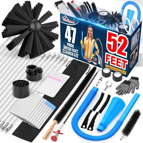 Sealegend 52-Feet Dryer Vent Cleaner Kit
