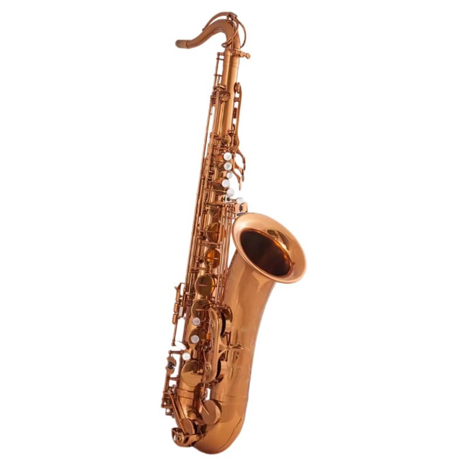 Professionelle Saxophone Tenorsaxophon B Flat Coffee Gold Professionelles Orchester Messing