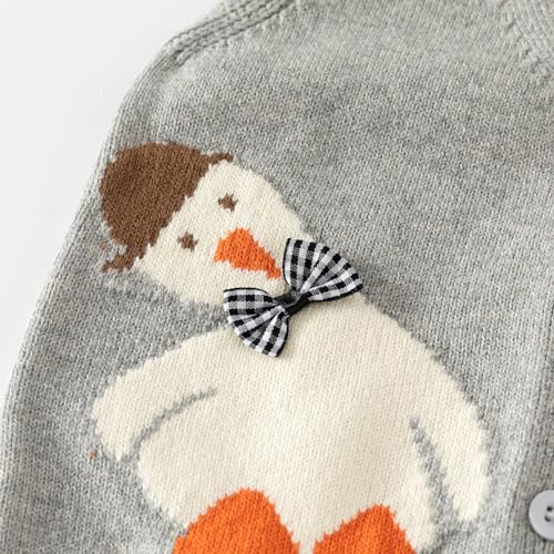 Cute Cartoon Rabbit Baby Girls Toddler Vest Warm Sleeveless Jacket Knitted Spring Winter Kids Waistcoat Easter Bunny Style3