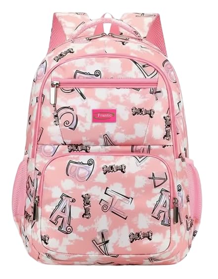 Image of Frantic RR4Zipper Waterproof Polyester 26 L School Backpack School Bag Daypack Picnic Bag For Boys & Girl
