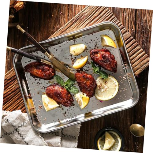 Ustensiles de cuisson en acier inoxydable STOBAZA avec rack de four