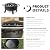 Grovelli 38" Round Wood Burning Fire Pit with Mesh Cover, Fire Poker, Star & Moon Cutouts, Metal Outdoor Firepit for Patio, Backyard, Garden, Bonfire, Camping, Christmas, Thanksgiving, Halloween