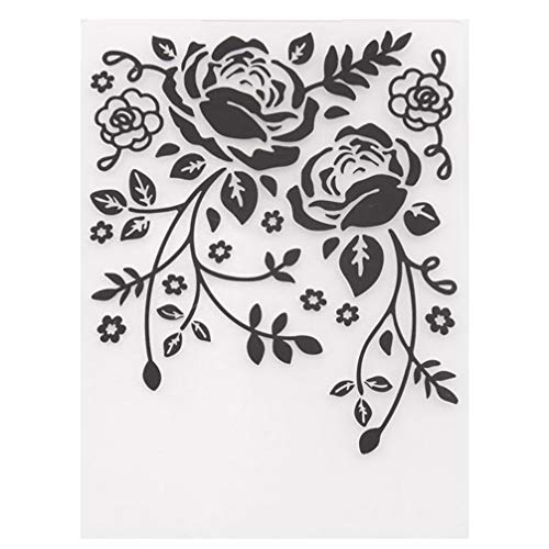 Embossing Folders Craft Dies Plastic Template Stencil Folder for Album Scrapbooking Paper Card Craft Decor