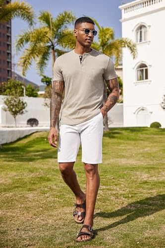 T-shirt Henley homme décontracté COOFANDY le lot de 3 hauts parfaits pour vos weekends