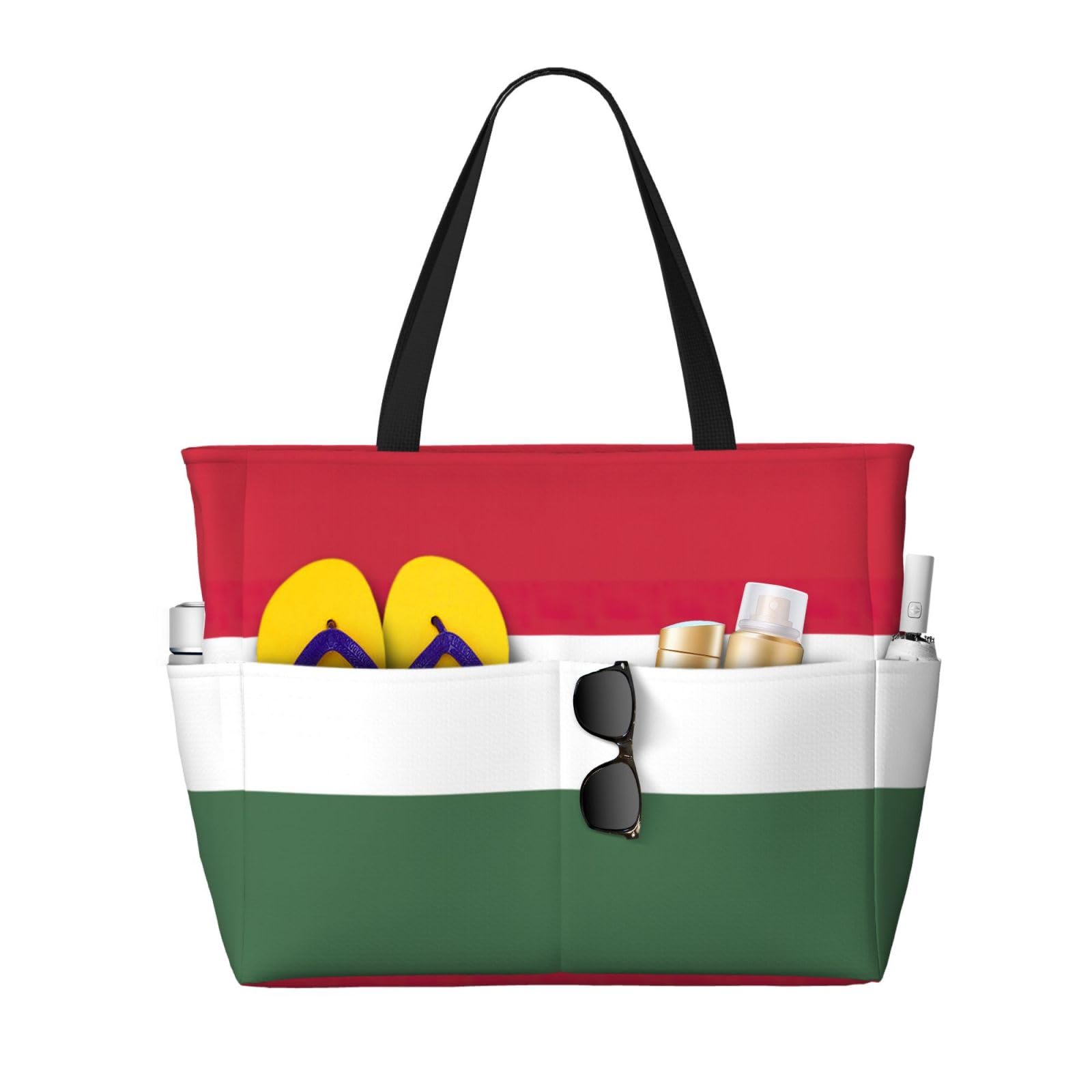 Sac bandoulière imperméable drapeau Hongrie pour protéger vos affaires - 6
