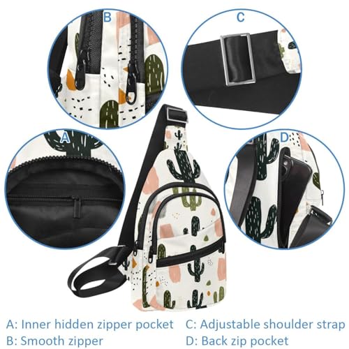 Mochila bandolera para hombre con estampado multicolor de vegetales y tamaño compacto de 30x18 4