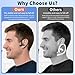 Anti-Slip Ear Hooks for Nothing Ear 3 Earbuds (2025), Comfortable Fit | Sports Anti-Loss | Soft Memory Titanium Alloy Ear Hooks Compatible for Nothing Ear (3) Wireless Earbuds with Lanyard (Black)