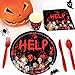 20 servilletas de papel para fiesta de Halloween de 16 Imagen de 20 servilletas de papel para fiesta de Halloween de 16