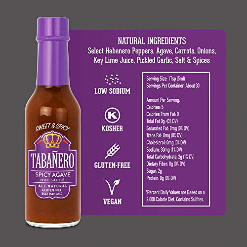 Tabañero Fiesta 3-Flavor Hot Sauce Variety Pack, 5oz. Bottles (Tri-Pack)