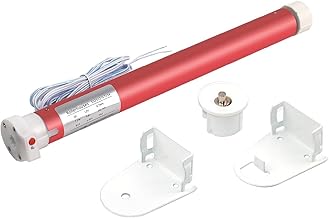 Rollerhouse 2 Wire Switch Controlled Motor Electric Roller Motor Hard Wired 12V DC Motors for RV Electric Roller Shade, Working for 1-3/16" Roller Tube
