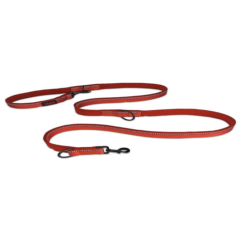 Halti Double-Ended Lead For Dogs | Size Small, Red, 2m
