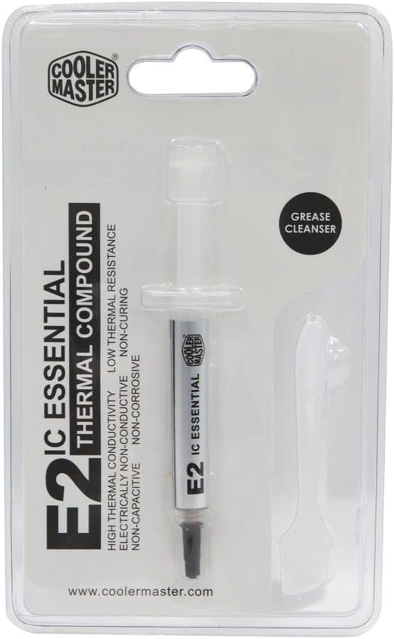 Cooler MasterIC-Essential E2 Thermal Paste 'High Thermal Conductivity, Gold Edition, 1.5ml' RG-ICE2-TA15-R1