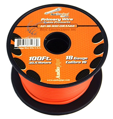 6 Rolls 18 Gauge 100 Feet Power Cable Car Audio Primary Remote Wire Copper Mix #TOP4