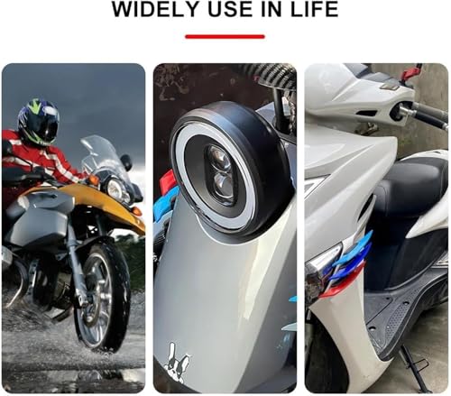 Image of Vagary Side Helmet Spoiler Aerodynamic Wing Dynamic Accessories, Punks, Wings (Sky Blue)