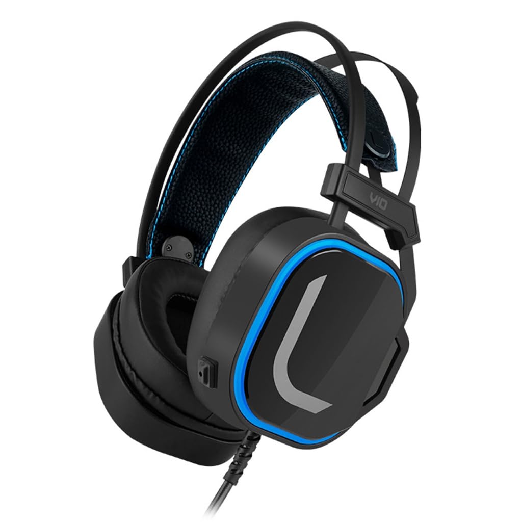 Cuffie da gioco V10 USB 7.1CH con suono surround ad alta proteina in pelle a prova di sudore auricolari confortevoli