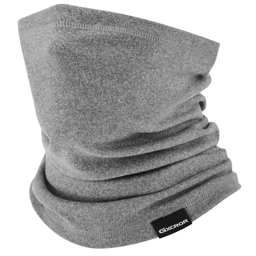GXCROR Winter Schal Schlauchschal Fleece Loop Schal Halstuch Halswärmer Multifunktionstuch Kaschmir schal Neckwarmer für Herren & Damen