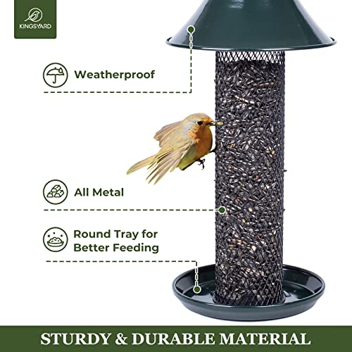Kingsyard All Metal Mesh Bird Feeder #TOP19