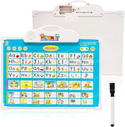 Image of SUPER TOY Musical Learning for Alphabetic Play Mat and Drawing Board with One Doodle Pen (Multicolor)