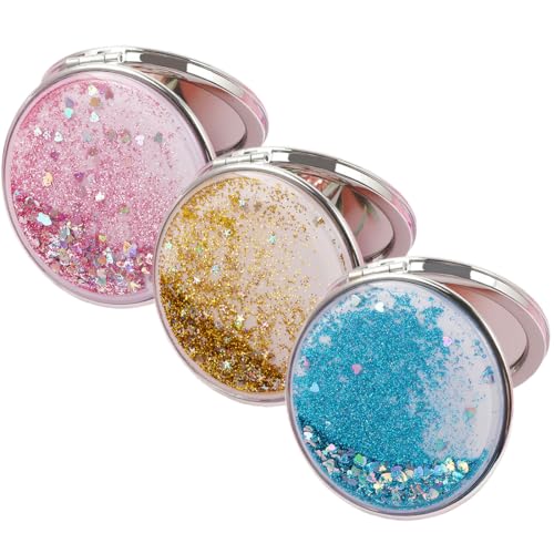 Caratteristiche: Grazioso specchio portatile con paillettes scintillanti. Può attirare l'attenzione degli amici. Vi regaleremo un'esperienza visiva speciale! Vedere i brillantini che scorrono liberamente in questa splendida scatola è semplicemente meraviglioso e può alleviare lo stress e offrirti un'esperienza completamente nuova da mostrare ai tuoi amici.