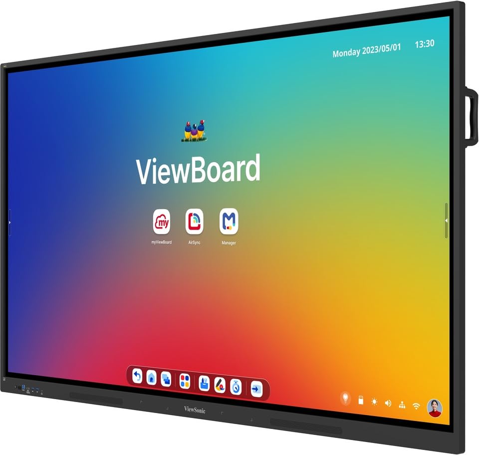 Image of ViewSonic ViewBoard IFP6534 EDLA Certified 65' 4K Interactive Display