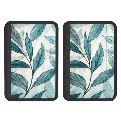 Abstract Botanical Illustration Car Seat Belt Cover 2 Pack Seatbelt Strap Shoulder Pad Protector Universal Comfort for Car