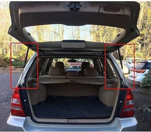 Vérins de coffre pour Opel Combo E 2018-2020 | Paire d'amortisseurs de hayon arrière 62.2cm