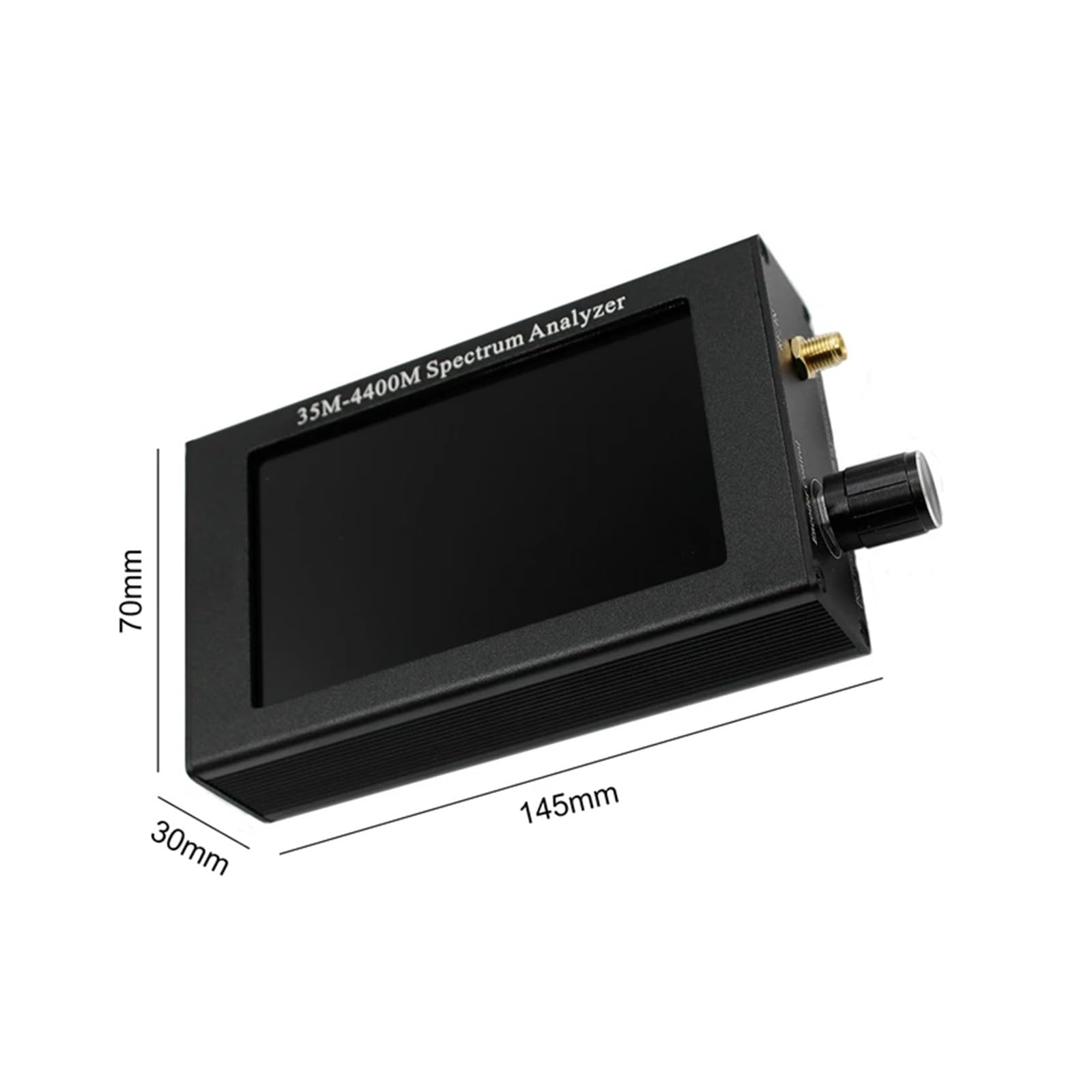 Analizador de espectro de 35M-4400Mhz, pantalla LCD de 4,3 pulgadas, analizador de espectro portátil profesional, medición de señal de inteono duradera