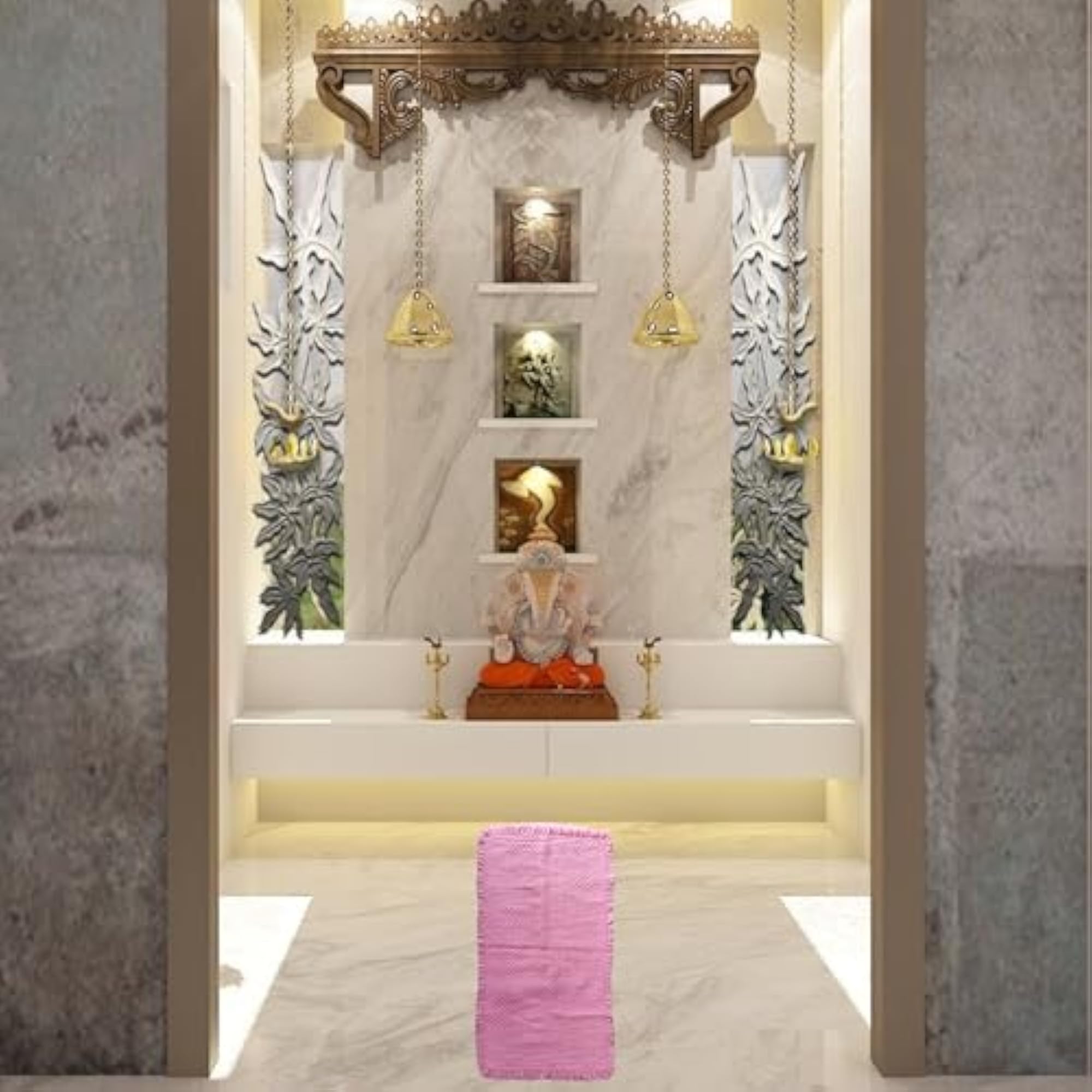 Soft Woolen Floor Mat, Bath Mat, Doormat
