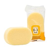 Martini SPA – Bambini – Spugna per neonati in poliuretano extra morbido, beige, 14 x 8,5 x 3,5 cm, 29 g, 1 unità – Prodotto in Italia