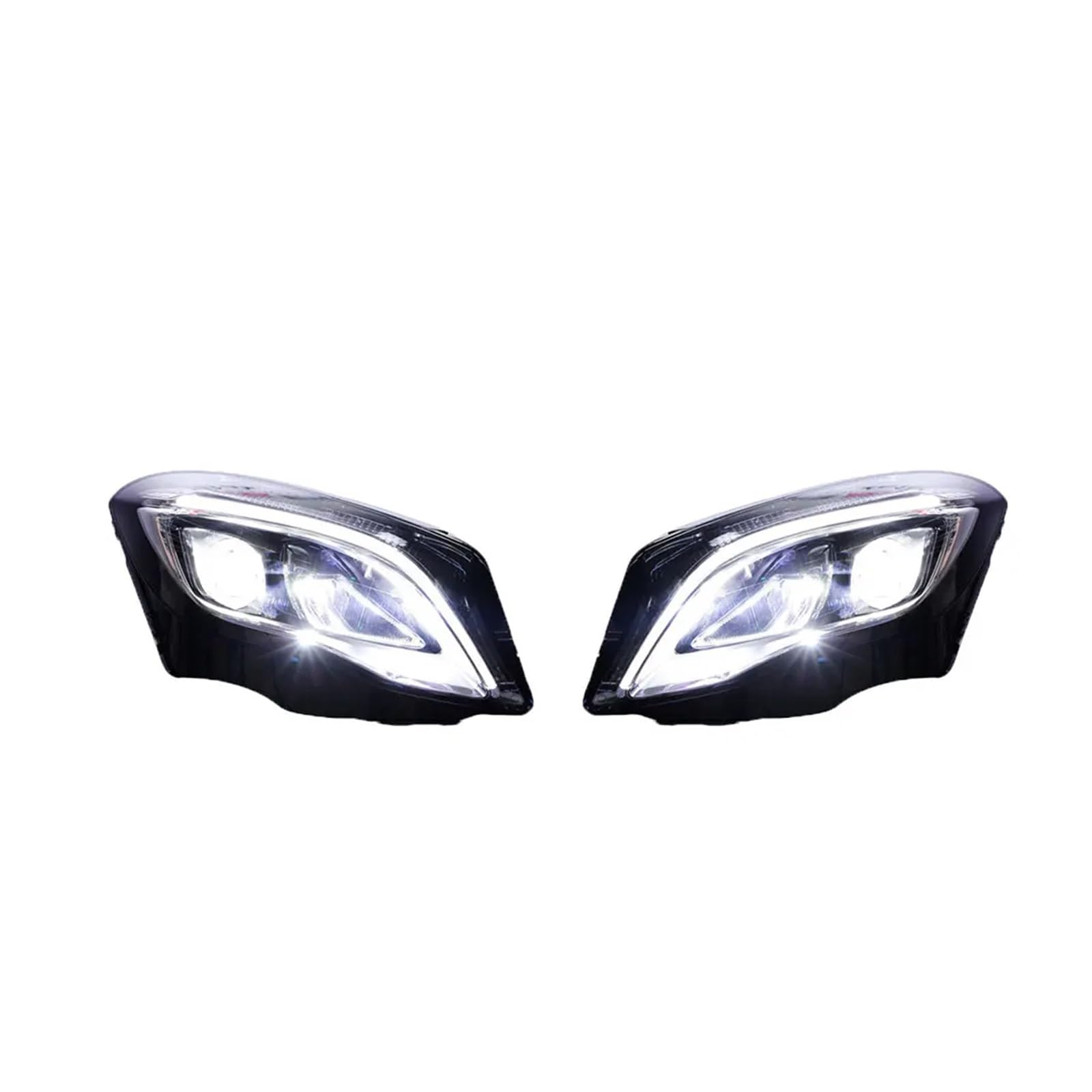 Faro Proiettore Anteriore Per GLA W156 X156 2015 2016 2017 2018 2019 Fari LED Per Auto DRL Animazione Di Svolta Gruppo Fari Anteriori 1 Coppia Fanale Proiettore