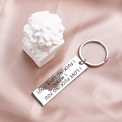 Tritiara Birthday Gift Funny Couple Keychain For Boyfriend Husband From Girlfriend Wife Him Her His I Love You Teen Wedding Anniversary Valentine Christmas Key Ring #TOP5