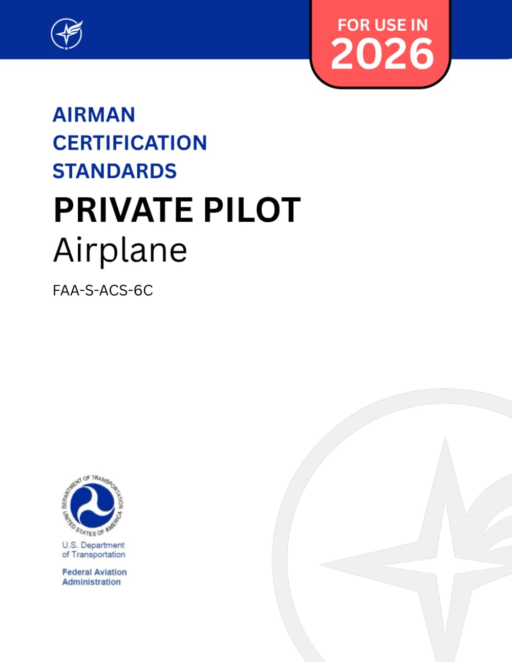 Airman Certification Standards: Private Pilot Airplane (2025-2026)