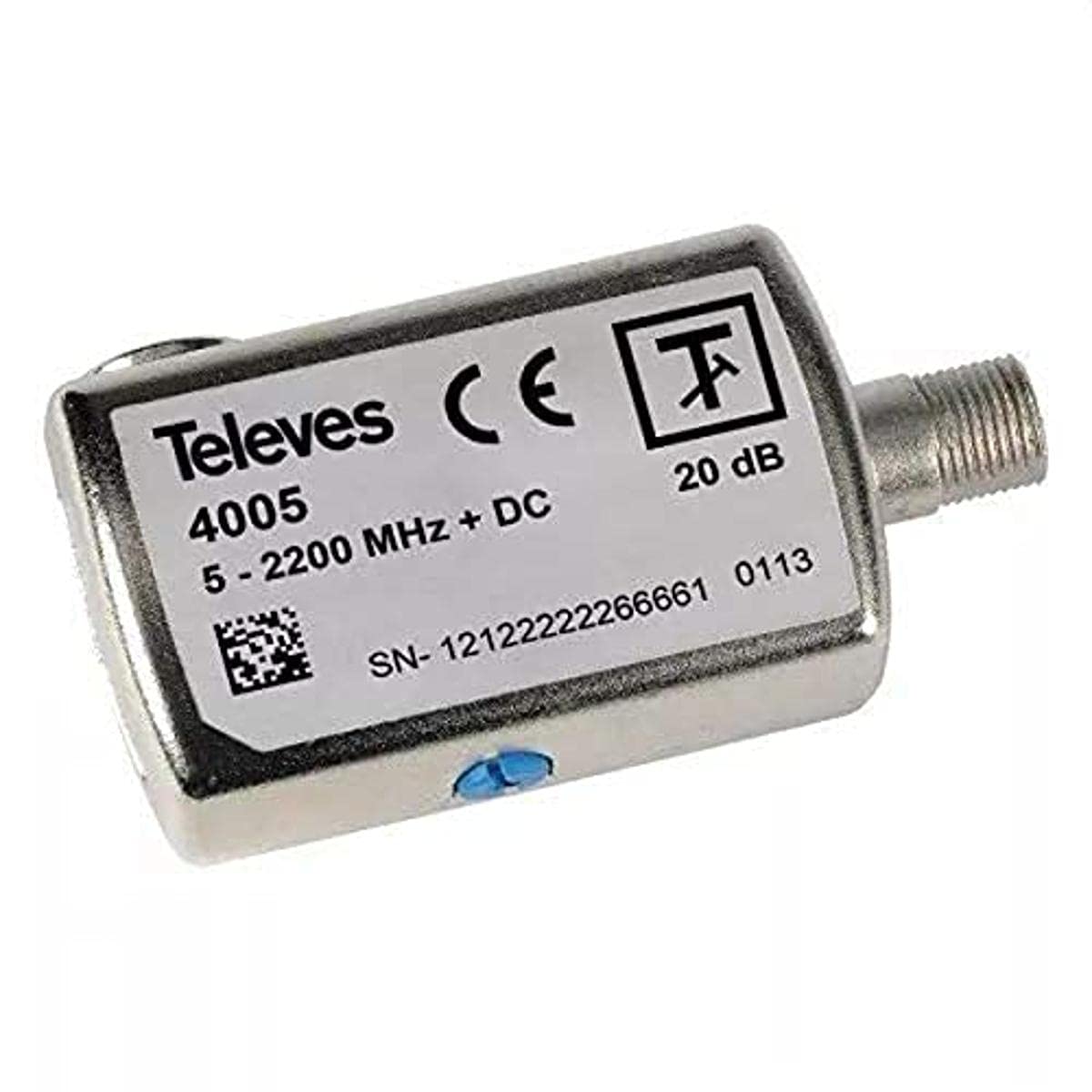 Televés - Televes 4005 - Atenuador 0-20db enchufable f 5-2200mhz
