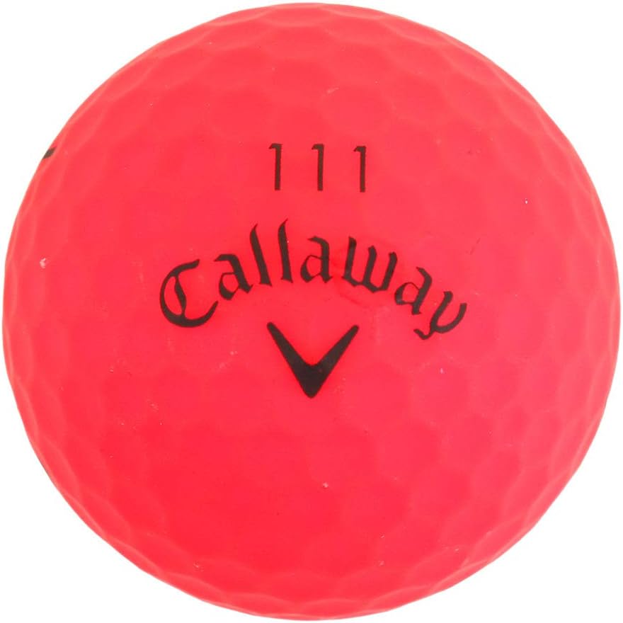 Callaway E-R/C Balls, Bold Red, Pack of 3, BL CG ERC 19 Bold RED