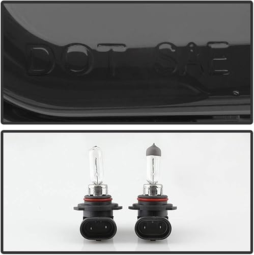 Miniatura 6 de ACANII - Para faros delanteros ahumados Chevy Silverado C10 CK Tahoe Suburban 1994-1998 +Esquina+Luces de parachoques Lámparas izquierda y derecha