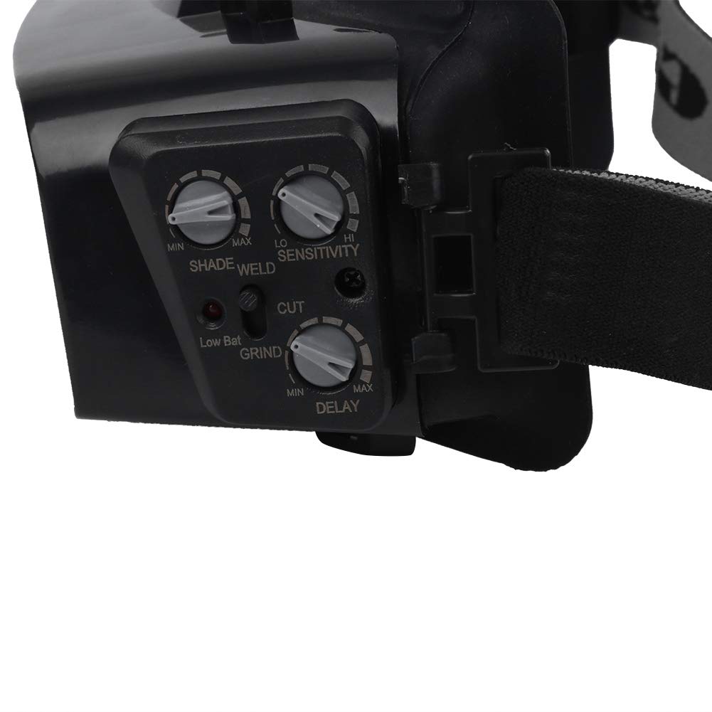 Lunettes de Protection pour Soudeur avec Fonction D'atténuation Automatique pour la Protection des Yeux Pendant le Soudage, Matériau en Silicone Durable, 1 Paire