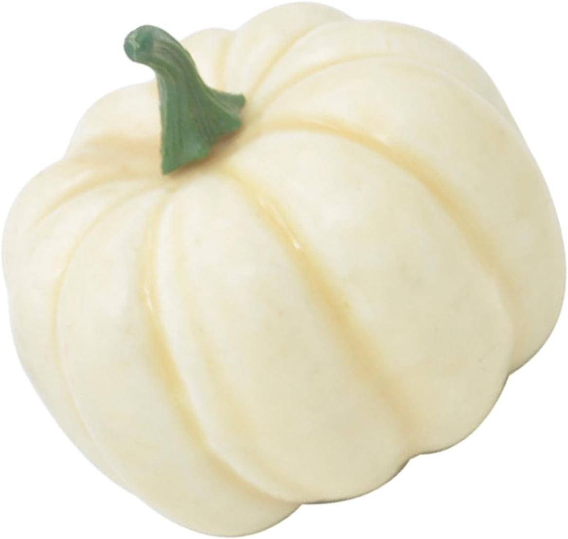 Garkria Artificial Pumpkin Simulation Pumpkin Pumpkin Figurine Foam Pumpkin Ornament for Thanksgiving Halloween Home Decor - White