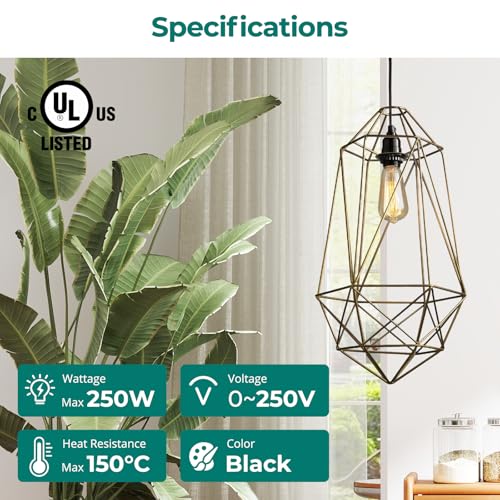 Image of DiCUNO UL Listed E26 Lamp Socket Replacement, Turn Switch Switch Button ON /OFF, Threaded Midsole Light Socket with Lampshade Ring for Desk, Floor Lamp Repair Kit, Black, Pack of 2