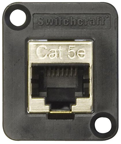 Connecteur modulaire en ligne RJ45 Cat 5E EHRJ45P5ES blindé Switchcraft