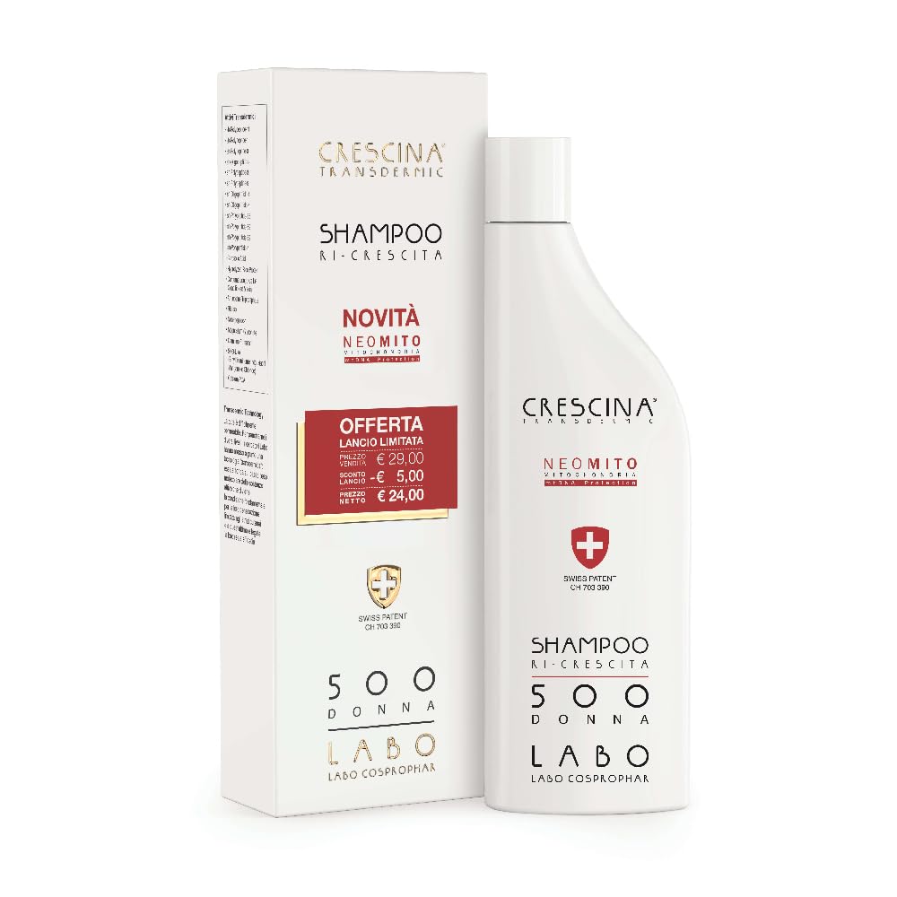 Crescina Transdermic NEO MITO Hair Re-Growth Shampoo 500 Woman 150 ml