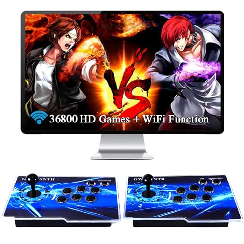 GWALSNTH 3D Pandora Box 18S Pro Arcade Games Console,36800 in