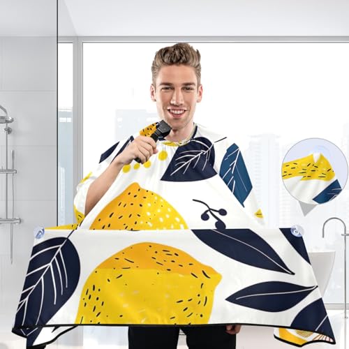 Capa para corte de cabello impermeable Qilmy 140 x 165 cm miniatura 5