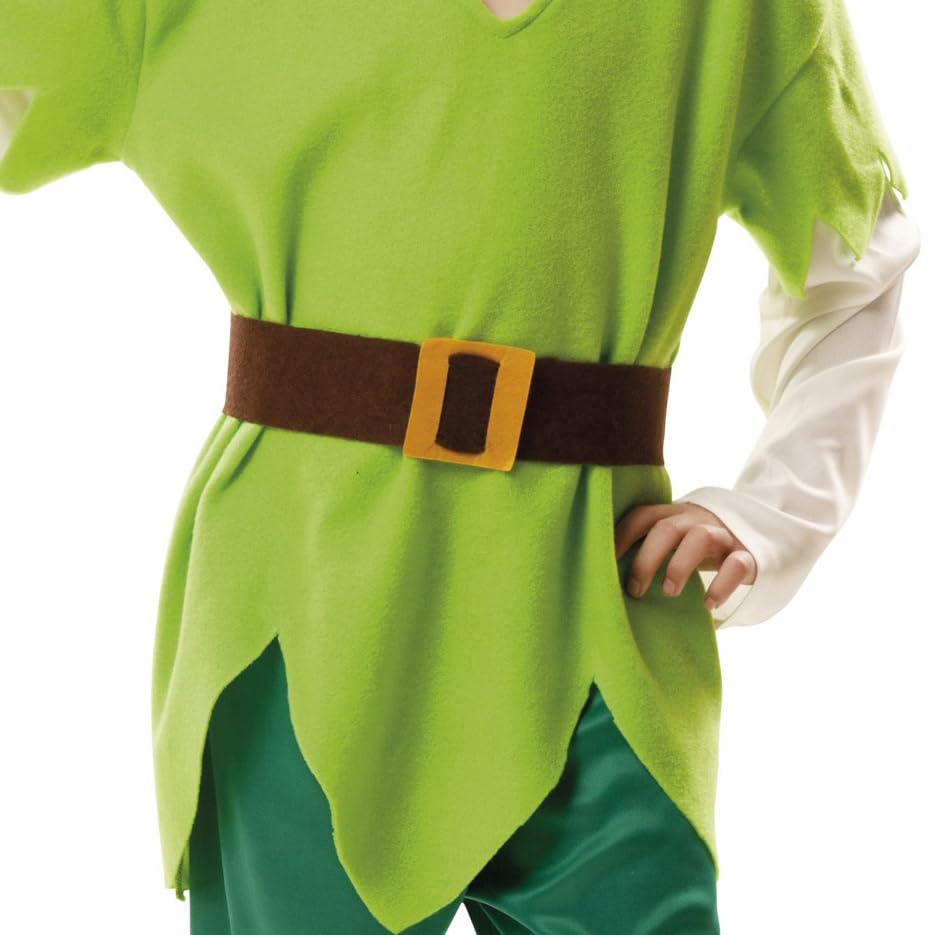 Costume Peter Pan Toon Studio Per Bambino - Taglia 5-7 Anni, Completo Con Accessori - Foto 3