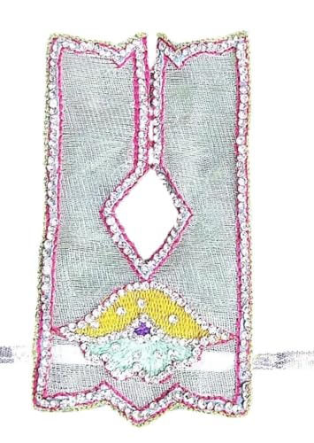 Image of Partish Laddu Gopal Heavy Janamashtmi Poshak Size 6 l Ladoo Gopal Dress l Bal Gopal l Kanha Ji Thakur Ji Dress(A1)