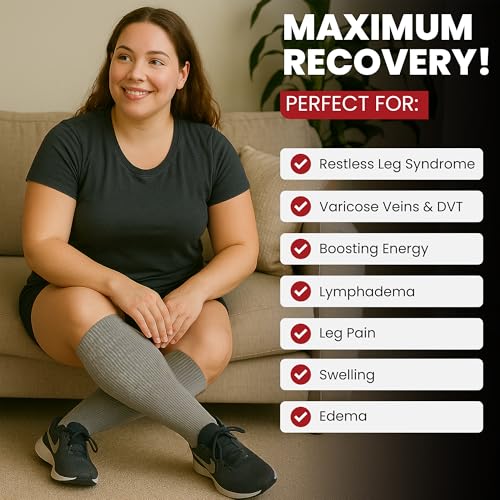 Image of BAMS Compression Socks Women & Men- Premium Bamboo Ultra Soft No-Smell 15-20 mmHg