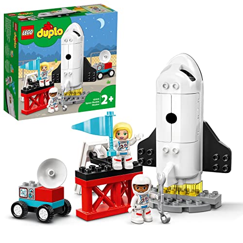 LEGO 10944 DUPLO Missione dello Space Shuttle, Set con Razzo Spaziale...